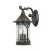 Designers Fountain-Canyon Lake - Three Light Outdoor Wall Lantern