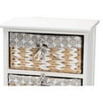 thumbnail image 5 of Baxton Studio Rianne Modern Transitional White Finished Wood 2-Basket Storage Unit,Wholesale Interiors, 5 of 7
