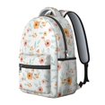 thumbnail image 2 of Pioneer Flower Floral Print Pattern Backpack for School, Cute School Bag with Adjustable Shoulder Straps and Padded Back, 15.3"x11"x7.1", 2 of 5