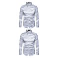 thumbnail image 2 of Qarigey Camisetas de manga larga para hombres - Funcional antiarrugas Sostenible y elegante Buen corte para cuerpo normal Camisa de trabajo Type8 NO8, 2 of 6