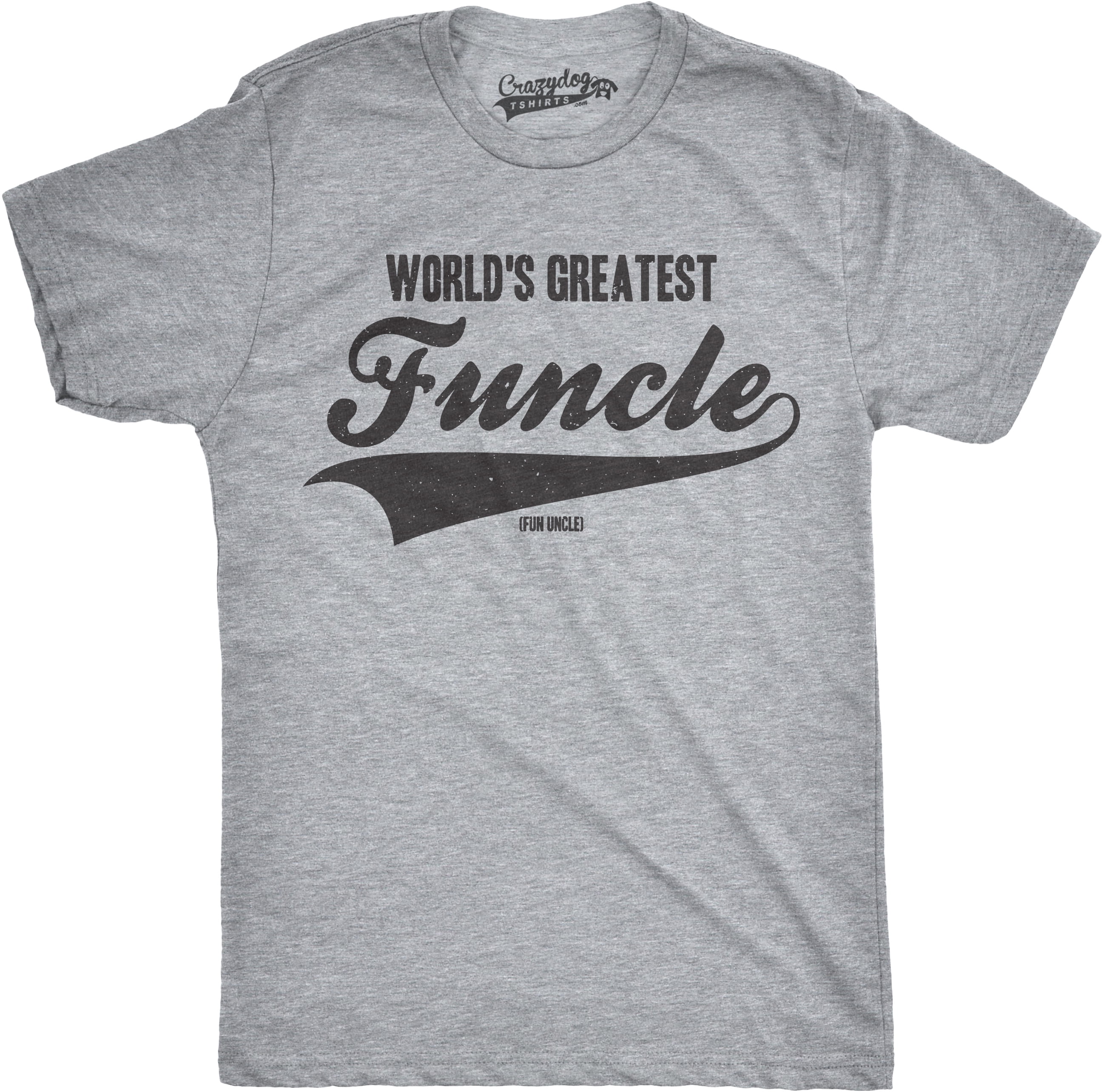 Gift For Uncle Definition Humor T-Shirt Short-Sleeve Unisex Funny Cooler Uncle Like A Dad Shirt Funcle Mens Funny Tee