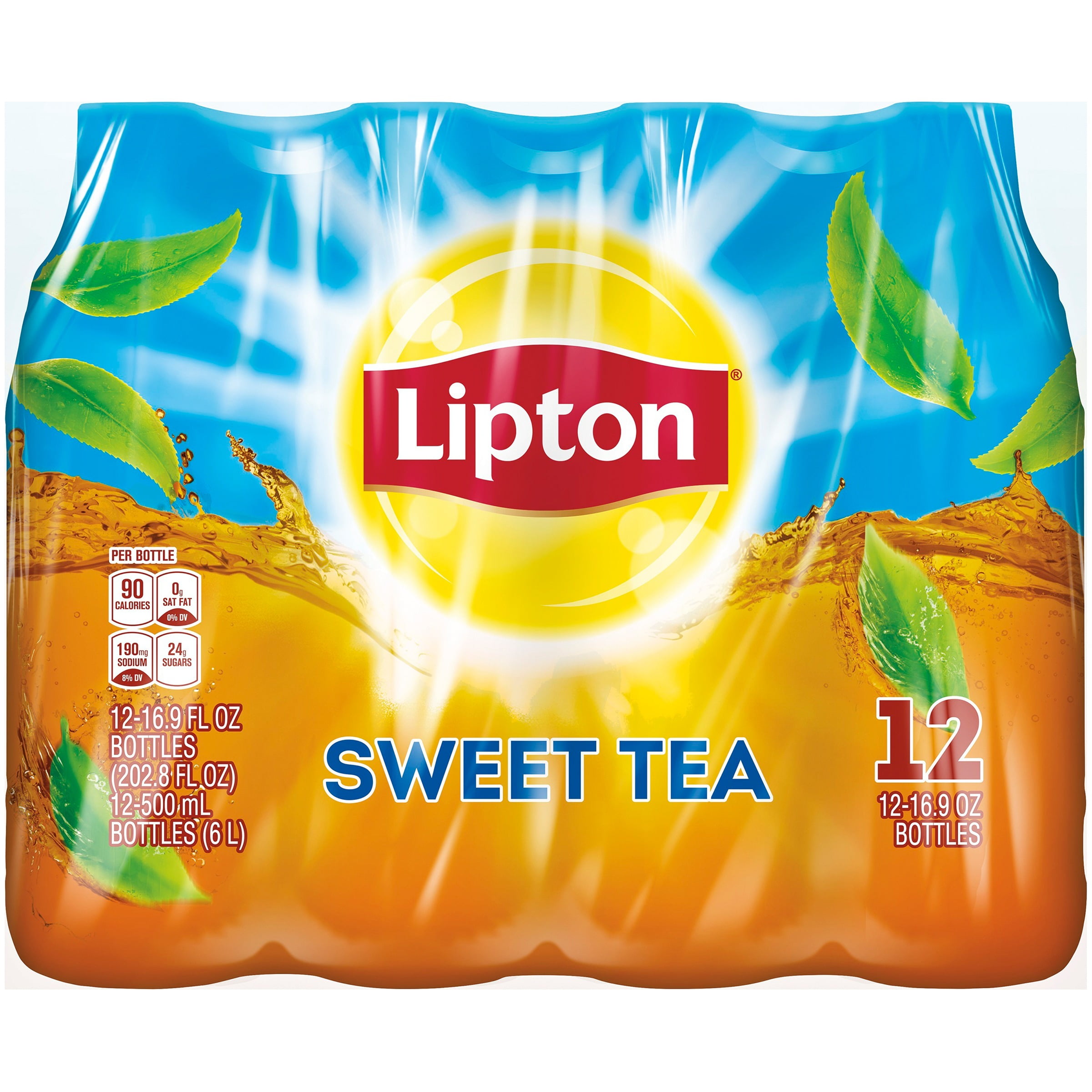Lipton Sweet Iced Tea, 16.9 Fl. Oz., 12 Count – BrickSeek