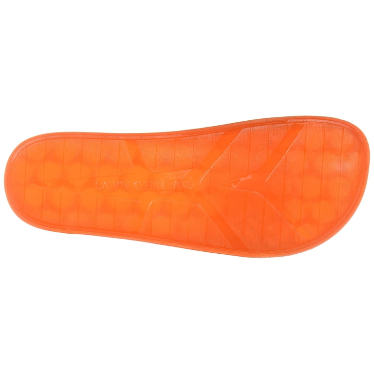 Calvin Klein Collection Men’s Burnt Orange Slide/Sandals Size 11 Calvin Klein Meloy Slide Sandal - Men main image 4