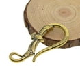 thumbnail image 2 of thinsony Fine Retro Brass Biker Punk Key Ring Phoenix Key Chain Pants Wallet Hook, 2 of 8