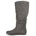 thumbnail image 3 of Journee Womens Rebecca-02 Wide Calf Round Toe Riding Boots, 3 of 10