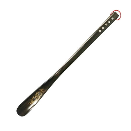 

Lengthen Handle Shoe Horn Wooden Comfortable Shoe Lifter Redwood Shoehorn for Women Men Seniors