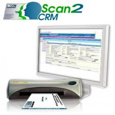 Cssn Scan2crm Portable Business Card Scanner And Reader To