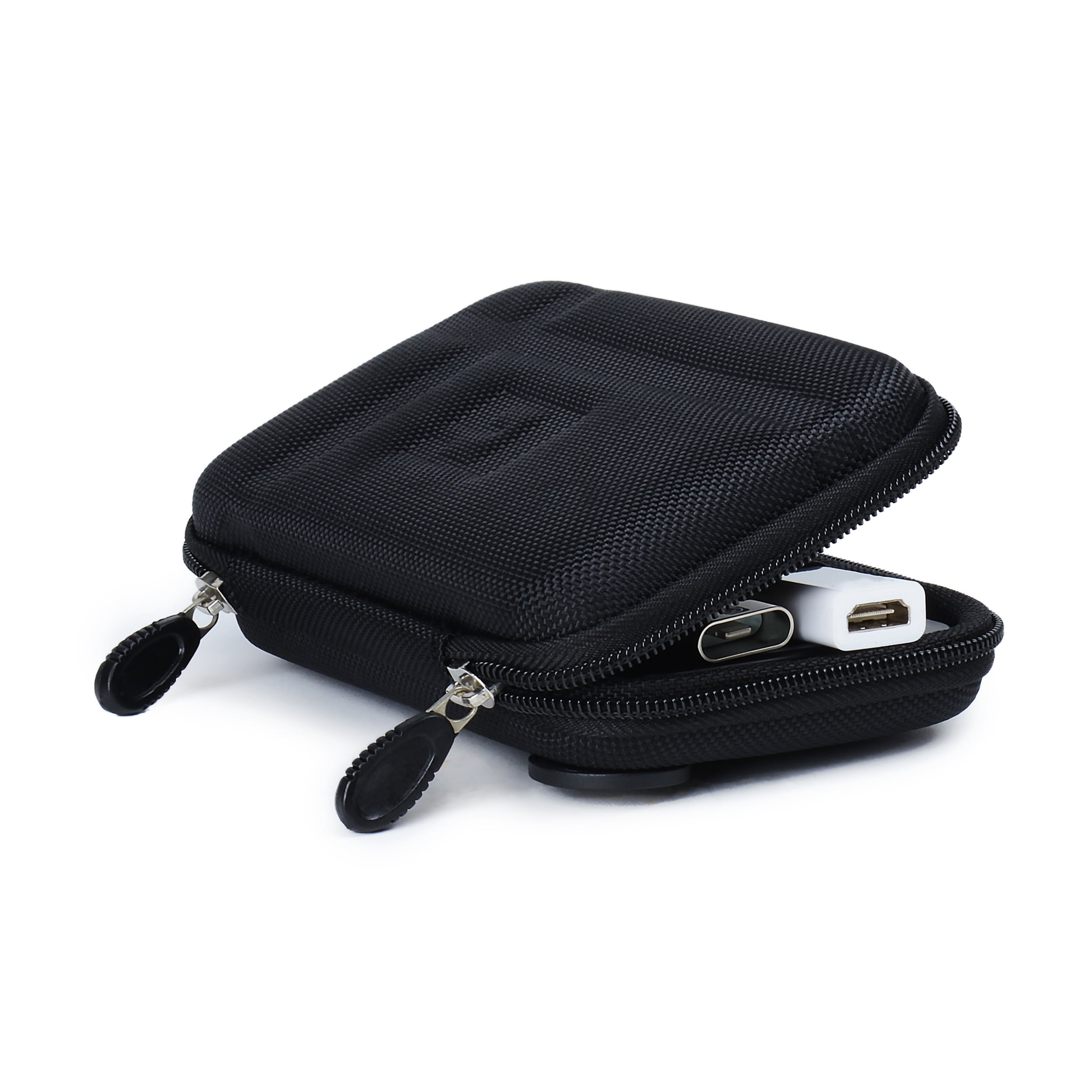 Travel Cable Management Organizer Nylon Hard Case Electronic Organizer Waterproof Portable Cable Bag for Electronics Accessories