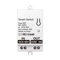 thumbnail image 1 of Módulo de Interruptor de Contacto Seco Tuya Smart WiFi 10A Relé Disyuntor Universal para el Hogar DIY Funciona con Smart Life Alexa DC 8-40V, 1 of 5