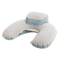 thumbnail image 4 of OUNONA Camping Inflatable Pillow U Shape Grey PVC Travel Neck Cushion 1 Set, 4 of 8