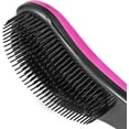 thumbnail image 5 of 2 Pcs Tearless Hair Comb Comb Hair Brush for Long Thick Curly Girls Girls, Color Pink, Black, 5 of 5