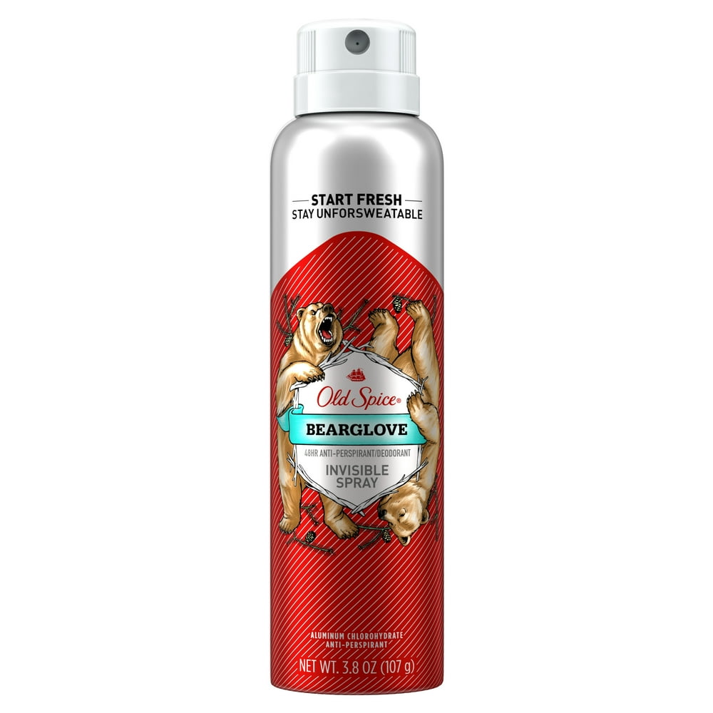 Old Spice Invisible Spray Antiperspirant and Deodorant for men