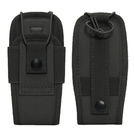 Molle Radio Holster Holder Case Heavy Duty Pouch Bag Adjustable Walkie Talkies Storage Pouch