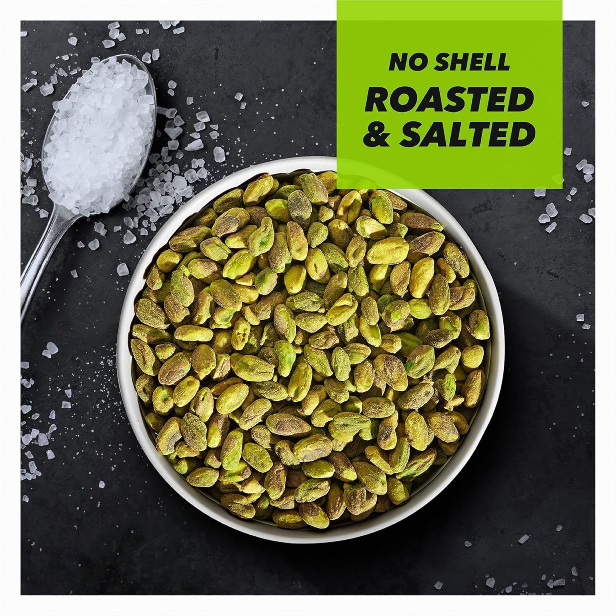 Wonderful Salted & Roasted Pistachios, No Shells, 0.75 oz., 21 pk.