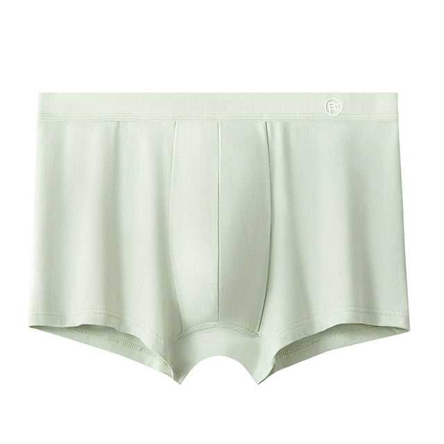zbxnLI Men's Cotton Boxer Briefs Breathable Soft Underwear for Men Comfortable Stretch Short Underpants