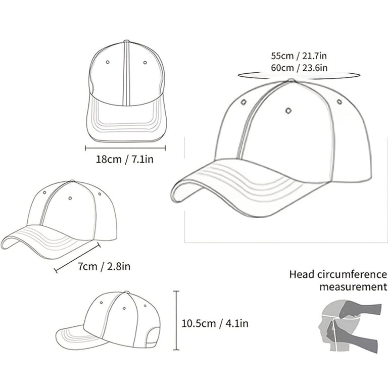 Cotton Baseball Cap Women\'s Adjustable Low Crown Sun Protection Casual BWASD Low Crown Baseball CapMens And Womens Summer Fashion  main image 4