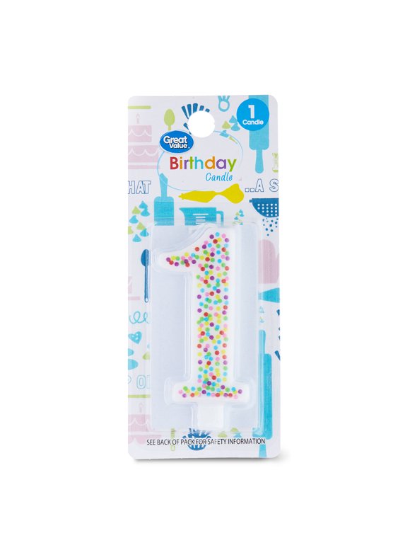 Number Candles in Party & Birthday Candles