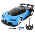 thumbnail image 1 of Coche RC recargable grande Nikou inalámbrico ruedas de goma azul, 1 of 12