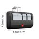 thumbnail image 3 of Car Accessories Auto Parts Products Garage Door Opener Remote Universal, Replacement , 3-Button Remote With Visor Clip, 3 of 8