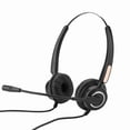 thumbnail image 1 of Auriculares De Auriculares Para Teléfono De Llamas Profesionales Con Ajuste De Volumen Muto De Cancelación De Ruido De Mudo Para Teléfonos Cable, 1 of 7