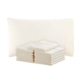 thumbnail image 5 of Host & Home Bulk Microfiber Pillowcases (Case of 72), Bedding Essentials, King Size 20x40 - Ivory, 5 of 6