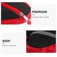 thumbnail image 4 of EeaseCA Sac Tube Triangulaire pour Vélo de Route VTT, Sac à Cadre avant, Sacoche Accessoires (Rouge), 4 of 7