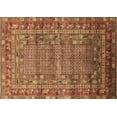 thumbnail image 1 of Ahgly Company Indoor Rectangle Oriental Brown Industrial Area Rugs, 8' x 12', 1 of 4