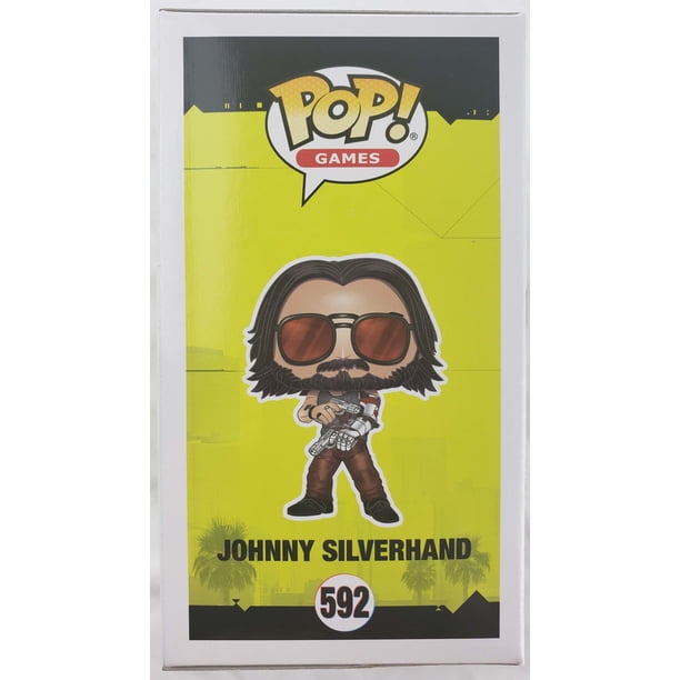 Funko, Cyberpunk 2077 Pop Vinyl, Johnny Silverhand Glow, W