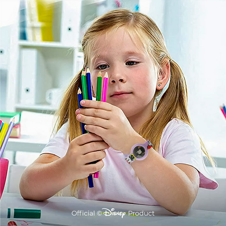 Disney Minnie Mouse Apple AirTag Wristband Silicone Airtag Bracelet for  Kids Purple