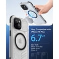thumbnail image 2 of for iPhone 15 Plus Waterproof Case with Magnetic, Screen Protector, Lanyard, IP68 Full Body Shockproof, for Water Sports Outdoor Work, For iPhone 15 Plus 6.7", 2 of 7