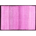 thumbnail image 1 of Ahgly Company Indoor Rectangle Solid Pink Modern Area Rugs, 8' x 10', 1 of 4