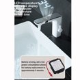 thumbnail image 2 of Maytalsory Clear Hot And Cold Water Control Infrared Digital Bathroom Sensing Basin Faucets Crystal Clear type+1, 2 of 6