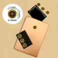 thumbnail image 4 of Pegatinas De Protección Contra La Radiación Para Teléfonos Móviles, Pegatinas Protectoras Contra La Radiación Para Teléfonos Móviles, Ordenadores, Portátiles, Dispositivos Electrónicos seitruly BA001307-03, 4 of 6