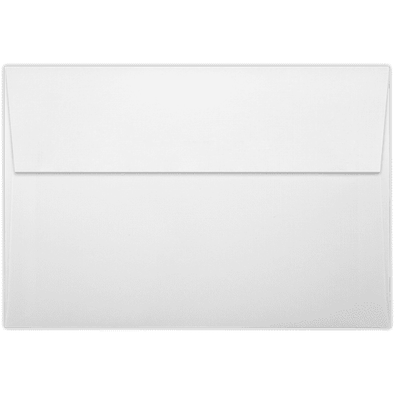 LUXPaper A8 Invitation Envelopes w/Peel & Press, 5 1/2 x 8 1/8, White Linen, 500 Pack