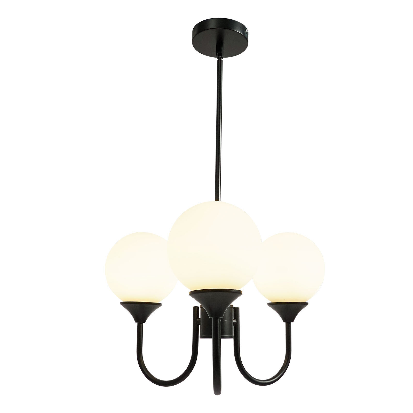 Indoor Ceiling Mounted Light 3-Light Ceiling Light Fixture for Bars Aisles