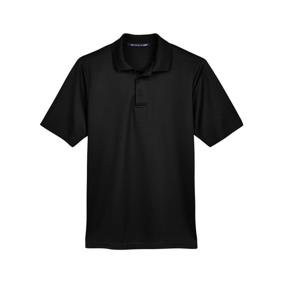Devon & Jones DG20 CrownLux Performance Men's Plaited Polo (2 PACK)