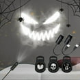 thumbnail image 2 of Halloween USB Projector Light Skull NightLight Ghost LED Lamp 360Degree Rotating Switchable Pattern Design Dark & Night Ambiance, 2 of 7