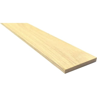 Pine Wood Lumber Solid Board 6 Count Wooden Plank 3/4 in x 4 in x 6 feet  Unfinished Suitable for Construction Projects DIY Decor Planed Timber for