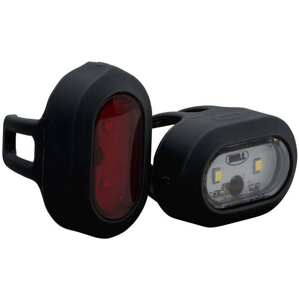 Bell Meteor 550 Twin LED Bicycle Headlight/Tail Light Set, Black