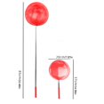 thumbnail image 3 of Dvruxg Filet de Nettoyage Multi-Usage pour Piscine - Filet de Pêche Rétractable en Acier Inoxydable - Filet d'Exploration Extérieur Adapté aux Enfants - Filet de Jouet Coloré pour Plage d'Été, 3 of 3