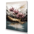 thumbnail image 2 of Designart "Pink Serenade Of Tulips" Floral Tulip Wall Art Living Room, 2 of 5