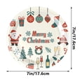 thumbnail image 3 of Taicans 10PCS Christmas Paper Plates Merry Christmas Plates for Xmas Holiday Birthday Party Dinner Table Decor, 3 of 6