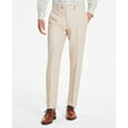 thumbnail image 2 of Bar Iii Mens Slim fit Dress Pants 30 / 32 Beige Chambray Solid, 2 of 2