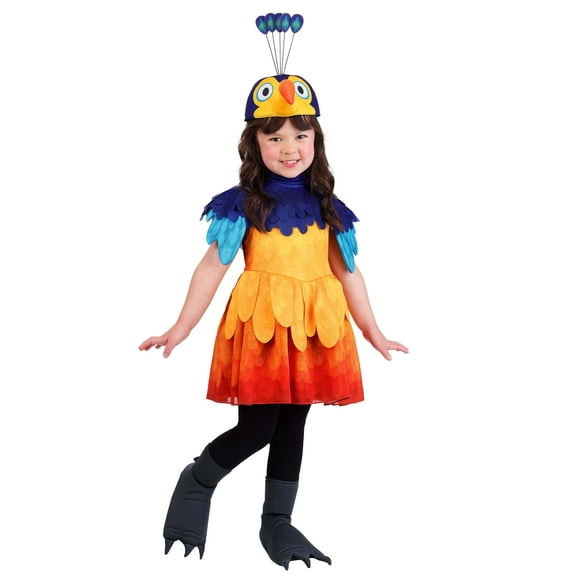 Girl's Toddler Pixar UP Kevin Costume Dress