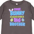 thumbnail image 4 of Inktastic Some Bunny is Going to be a Big Brother with Bunny Ears and Eggs Boys Long Sleeve Toddler T-Shirt, 4 of 5