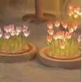 thumbnail image 4 of Lámpara LOGAZOO Tulip Night Light con cúpula de cristal de 10 cm, 4 of 7