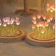 thumbnail image 4 of Lámpara LOGAZOO Tulip Night Light con cúpula de cristal de 10 cm, 4 of 7