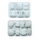 thumbnail image 1 of Molde antiadherente para gelatina y caramelo, molde para chocolate, molde para jabón, molde de silicona para hornear, herramientas para hornear reutilizables, 1 of 5