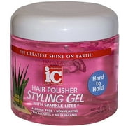 Fantasia Hair Polisher Styling Gel, Pink 16 oz (Pack of 2)