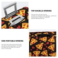thumbnail image 6 of Wukai Cartoon Pizza Elastic Luggage Cover: Personalized Protection for Your Suitcase - Fits 19~29-inch, Washable & Durable Travel Companion-Small, 6 of 8